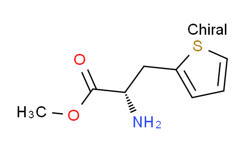 CAS No. 146684-57-3, (S)-Methyl 2-amino-3-(thiophen-2-yl)propanoate