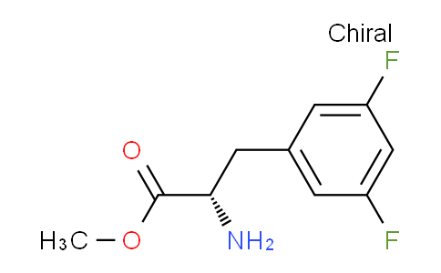 473567-59-8 | (S)-Methyl 2-amino-3-(3,5-difluorophenyl)propanoate