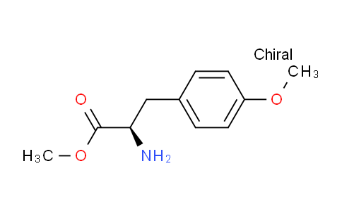 CAS No. 120349-74-8, (R)-Methyl 2-amino-3-(4-methoxyphenyl)propanoate