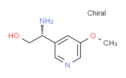 CAS No. 1213414-79-9, (R)-2-amino-2-(5-methoxypyridin-3-yl)ethan-1-ol