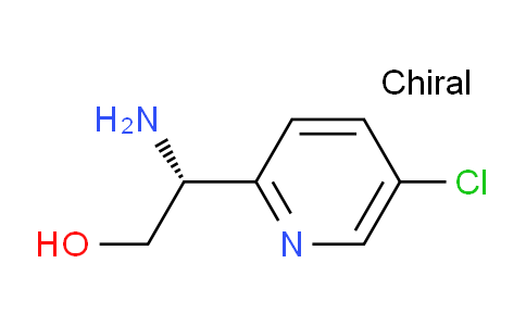 CAS No. 1213442-79-5, (R)-2-amino-2-(5-chloropyridin-2-yl)ethan-1-ol