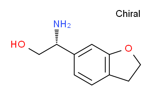 CAS No. 1259657-35-6, (R)-2-amino-2-(2,3-dihydrobenzofuran-6-yl)ethan-1-ol