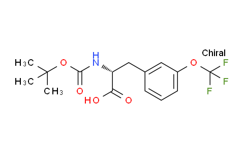 CAS No. 1213920-25-2, N-Boc-3-trifluoromethoxy-D-phenylalanine