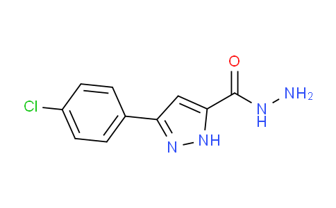 CAS No. 890012-50-7, 5-(4-Chloro-phenyl)-2 H -pyrazole-3-carboxylic acid hydrazide