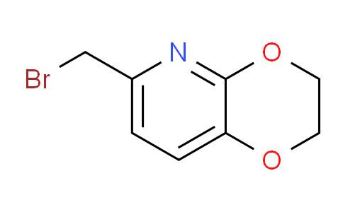 CAS No. 443955-67-7, 6-(Bromomethyl)-2,3-dihydro-[1,4]dioxino[2,3-b]pyridine