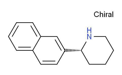 CAS No. 1213636-68-0, (2R)-2-(naphthalen-2-yl)piperidine