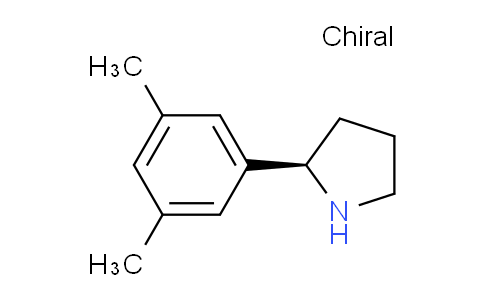 CAS No. 1213509-59-1, (R)-2-(3,5-Dimethylphenyl)pyrrolidine