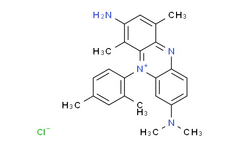 CAS No. 6939-33-9, 3-Amino-7-(dimethylamino)-5-(2,4-dimethylphenyl)-1,4-dimethylphenazin-5-ium chloride