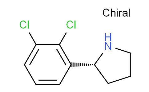 CAS No. 1228561-35-0, (R)-2-(2,3-dichlorophenyl)pyrrolidine