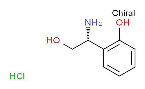CAS No. 1213028-30-8, (2R)-2-amino-2-(2-hydroxyphenyl)ethan-1-ol hydrochloride