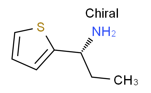 CAS No. 473732-90-0, (1R)-1-(Thiophen-2-yl)propan-1-amine