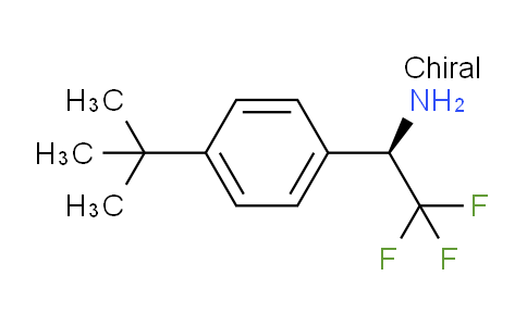 CAS No. 1213584-54-3, (R)-1-(4-(tert-butyl)phenyl)-2,2,2-trifluoroethan-1-amine