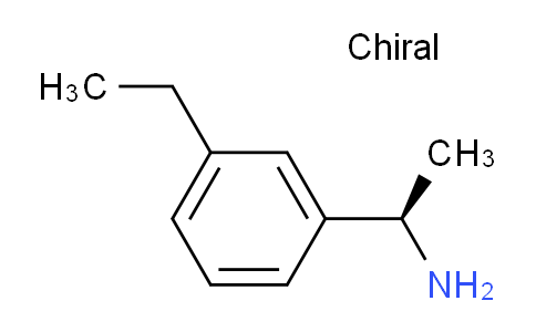 CAS No. 1213965-49-1, (R)-1-(3-ethylphenyl)ethan-1-amine