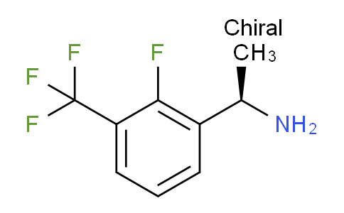 CAS No. 1079656-93-1, (R)-1-(2-Fluoro-3-(trifluoromethyl)phenyl)ethanamine
