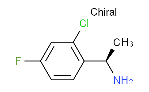 CAS No. 1212201-70-1, (1R)-1-(2-chloro-4-fluorophenyl)ethan-1-amine