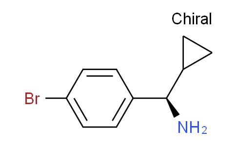 CAS No. 1213965-26-4, (R)-(4-bromophenyl)(cyclopropyl)methanamine