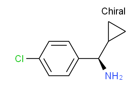 CAS No. 1212934-73-0, (R)-(4-chlorophenyl)(cyclopropyl)methanamine