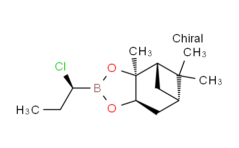 CAS No. 319010-99-6, (1S,2S,6R,8S)-4-((S)-1-Chloro-propyl)-2,9,9-trimethyl-3,5-dioxa-4-bora-tricyclo[6.1.1.02,6]decane