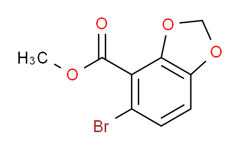 CAS No. 212897-62-6, 5-Bromo-benzo[1,3]dioxole-4-carboxylic acid methyl ester