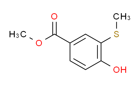 CAS No. 1822659-97-1, 4-Hydroxy-3-methylsulfanyl-benzoic acid methyl ester