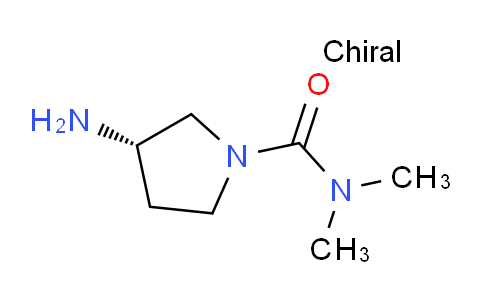 CAS No. 1568179-08-7, (S)-3-amino-N,N-dimethylpyrrolidine-1-carboxamide