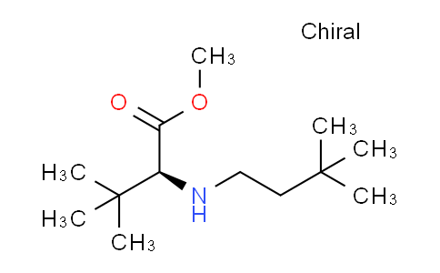 CAS No. 1052703-81-7, (S)-Methyl 2-((3,3-dimethylbutyl)amino)-3,3-dimethylbutanoate
