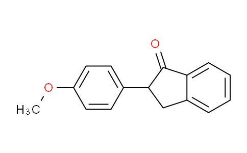 CAS No. 1086-43-7, 2-(4-methoxyphenyl)-1-indanone