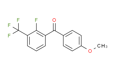CAS No. 680610-53-1, (2-fluoro-3-(trifluoromethyl)phenyl)(4-methoxyphenyl)methanone