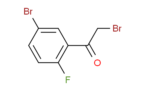 CAS No. 1427413-65-7, 5-Bromo-2-fluorophenacyl bromide