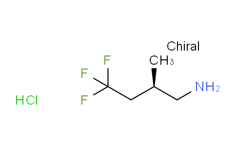 CAS No. 136564-83-5, (R)-4,4,4-trifluoro-2-methylbutan-1-amine hydrochloride