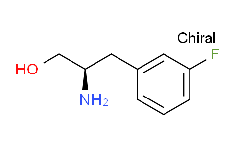 CAS No. 774243-59-3, (R)-2-Amino-3-(3-fluorophenyl)propan-1-ol