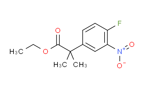 1359705-97-7 | Ethyl 2-(4-fluoro-3-nitrophenyl)-2-methylpropanoate