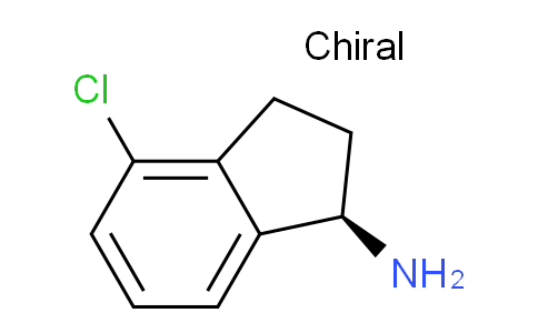 CAS No. 945950-76-5, (1R)-4-Chloro-2,3-dihydro-1H-inden-1-amine