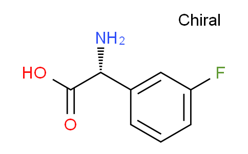 CAS No. 25698-44-6, (R)-2-Amino-2-(3-fluorophenyl)acetic acid
