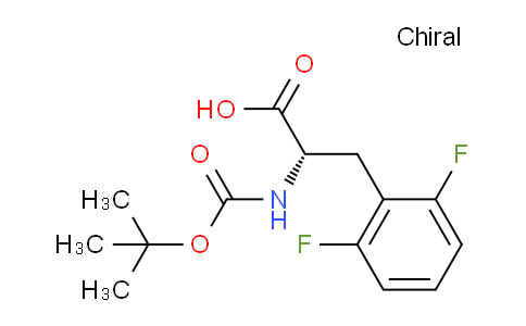 CAS No. 167993-07-9, (S)-2-((tert-Butoxycarbonyl)amino)-3-(2,6-difluorophenyl)propanoic acid