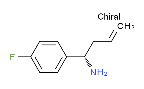 CAS No. 949096-30-4, (S)-1-(4-Fluorophenyl)but-3-en-1-amine