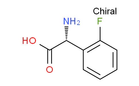 CAS No. 138751-03-8, (R)-2-Amino-2-(2-fluorophenyl)acetic acid