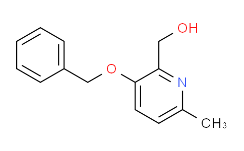 CAS No. 30683-08-0, (3-(benzyloxy)-6-methylpyridin-2-yl)methanol