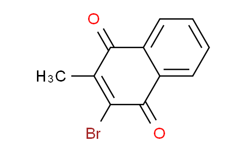 CAS No. 3129-39-3, 2-Methyl-3-bromo-1,4-naphthoquinone