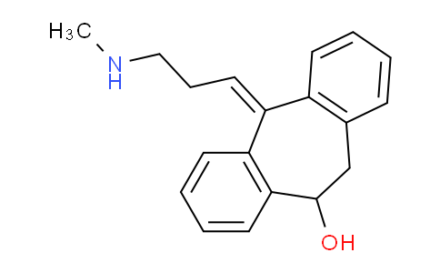 CAS No. 47132-19-4, (Z)-5-(3-(Methylamino)propylidene)-10,11-dihydro-5H-dibenzo[a,d][7]annulen-10-ol