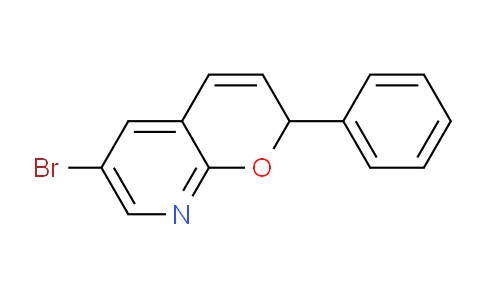 CAS No. 102830-81-9, 6-bromo-2-phenyl-2H-pyrano[2,3-b]pyridine