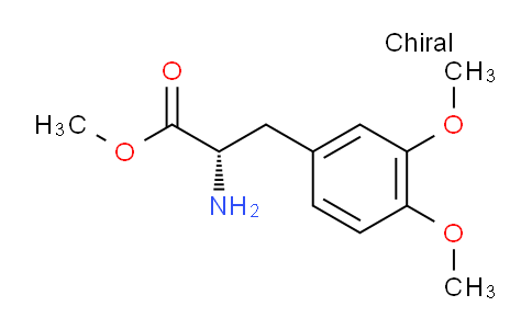 CAS No. 78083-80-4, methyl (S)-2-amino-3-(3,4-dimethoxyphenyl)propanoate
