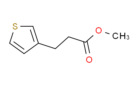 CAS No. 179932-05-9, MEthyl 3-(thiophen-3-yl)propanoate