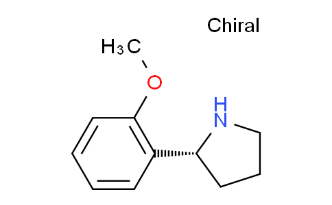 CAS No. 1228568-70-4, (R)-2-(2-methoxyphenyl)pyrrolidine