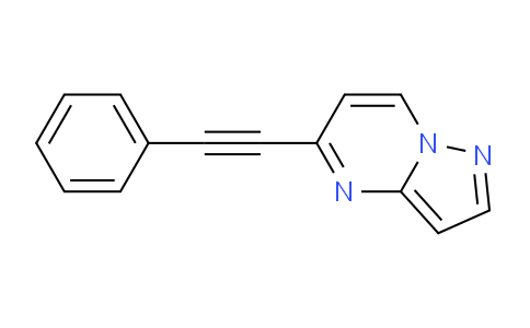 CAS No. 1228352-12-2, 5-phenylethynyl-pyrazolo[1,5-a]pyrimidine