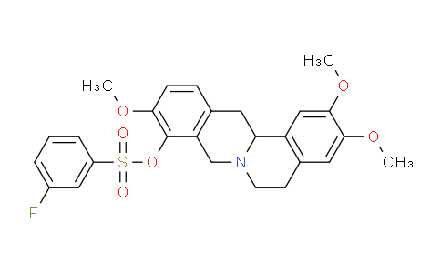MC821496 | 1233354-48-7 | 2,3,10-trimethoxy-5,8,13,13a-tetrahydro-6H-isoquinolino[3,2-a]isoquinolin-9-yl 3-fluorobenzenesulfonate