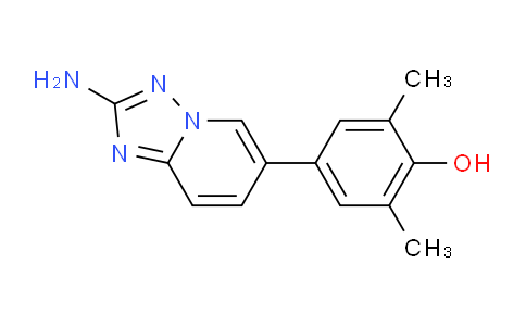 CAS No. 1309682-18-5, 4-(2-amino-[1,2,4]triazolo[1,5-a]pyridin-6-yl)-2,6-dimethylphenol