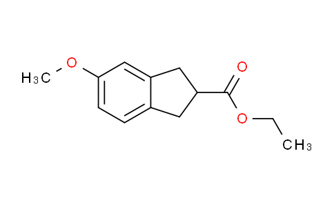 CAS No. 136191-07-6, ethyl 5-methoxy-2,3-dihydro-1H-indene-2-carboxylate