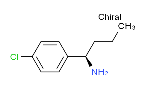 CAS No. 698379-24-7, (R)-1-(4-chlorophenyl)butan-1-amine