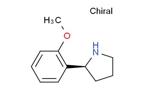 CAS No. 1217612-37-7, (S)-2-(2-methoxyphenyl)pyrrolidine